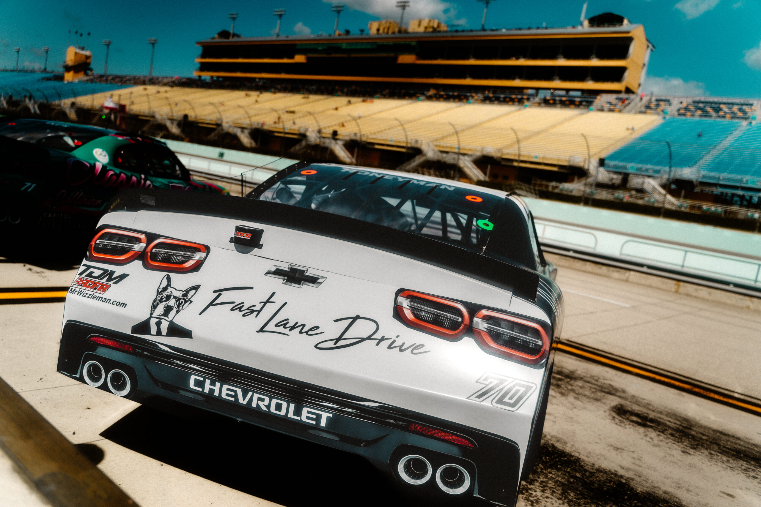 What Happens When a Private Car Club Meets NASCAR?