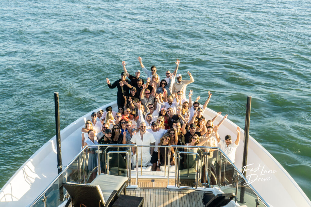 networking for car enthusiasts, An Unforgettable Takeover: 5 Yachts and Supercars.